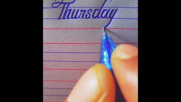 so beautiful handwriting ll how to improve handwriting ll day