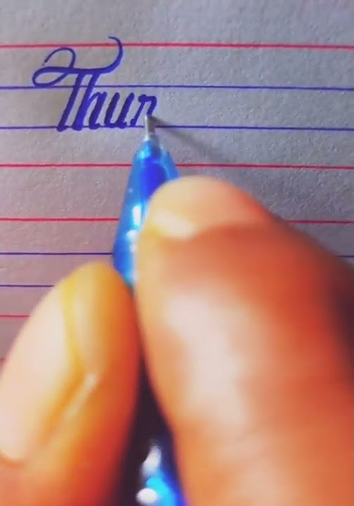 so beautiful handwriting ll how to improve handwriting ll day's