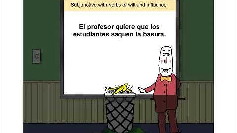 4.1 02 Subjunctive with verbs of will and influence