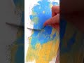 Волшебство с помощью мастихина | Как я убирала лишнюю краску с холста