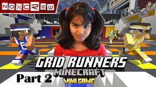 Grid Runners Battling with my Dad | Part 2 | A Noxcrew Map