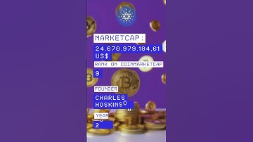 Cardano in 60 Seconds! | Quick Crypto Review  #cryptoshorts #cryptoreview #cryptocurrency #crypto