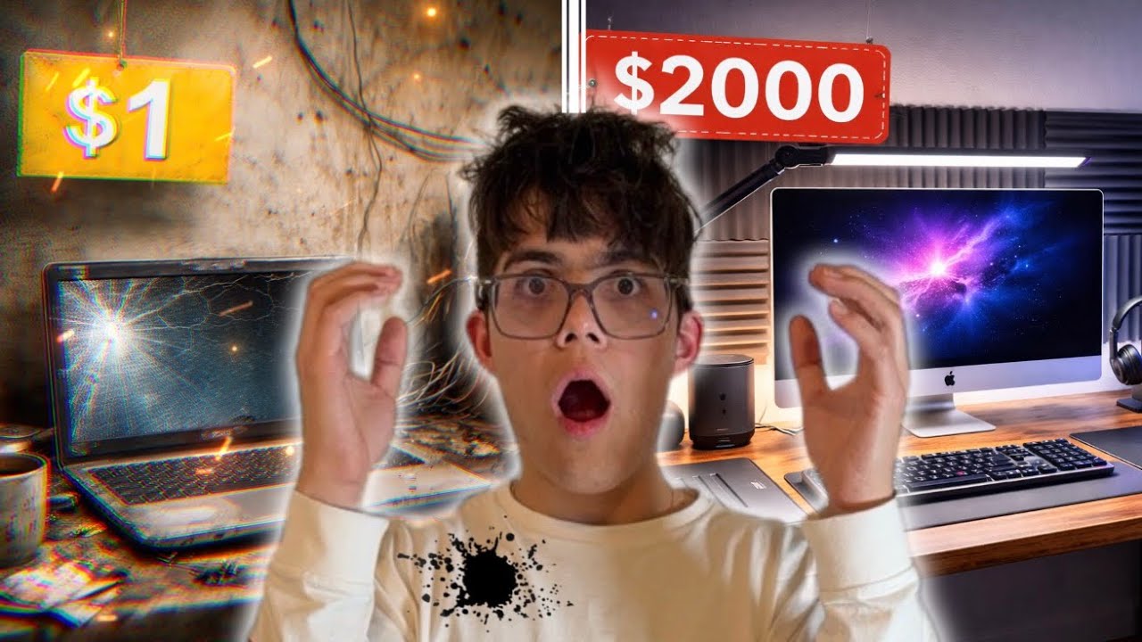I Tried a $1 vs $2000 Computer Setup!
