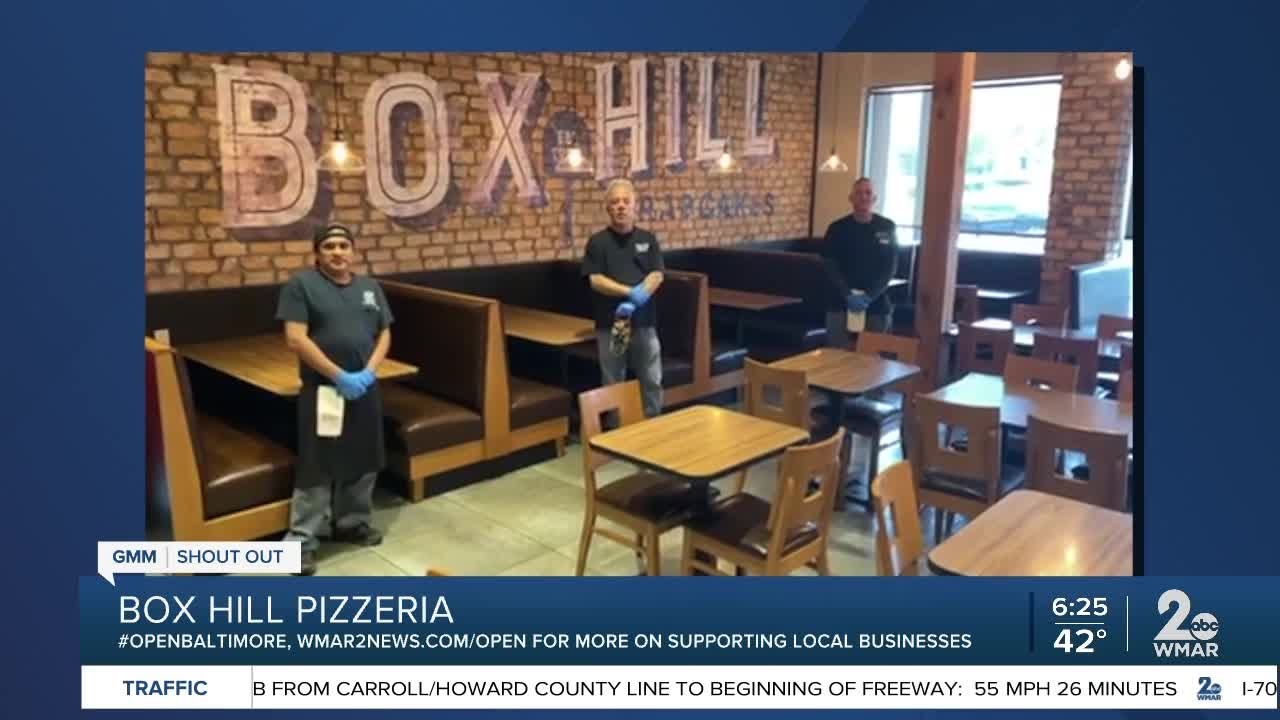 Box Hill Pizzeria says &quot;We're Open Baltimore!&quot; YouTube