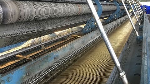 How to produce the HDPE twisted net