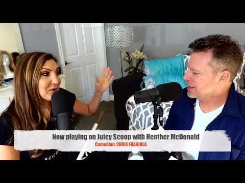 Chris Franjola on Juicy Scoop with Heather McDonald - FasciaBlaster