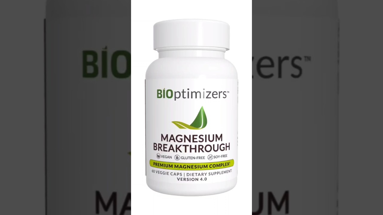 BioOptimizers Magnesium Breakthrough Tablets: Boost Your Health and Relaxation