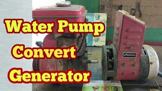 Water Pump Convert Generator 2kva