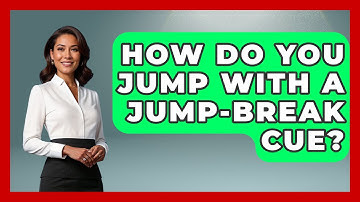How Do You Jump With A Jump-Break Cue? - Billiards Hustlers
