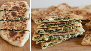 Spinach and Cheese Gozleme Recipe screenshot 4