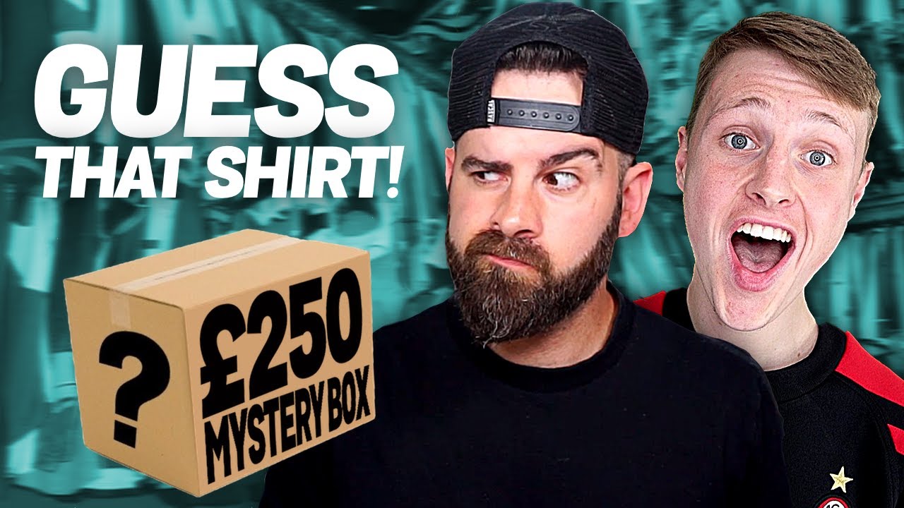£250 MYSTERY BOX | Guess That Shirt with AWAYDAYS