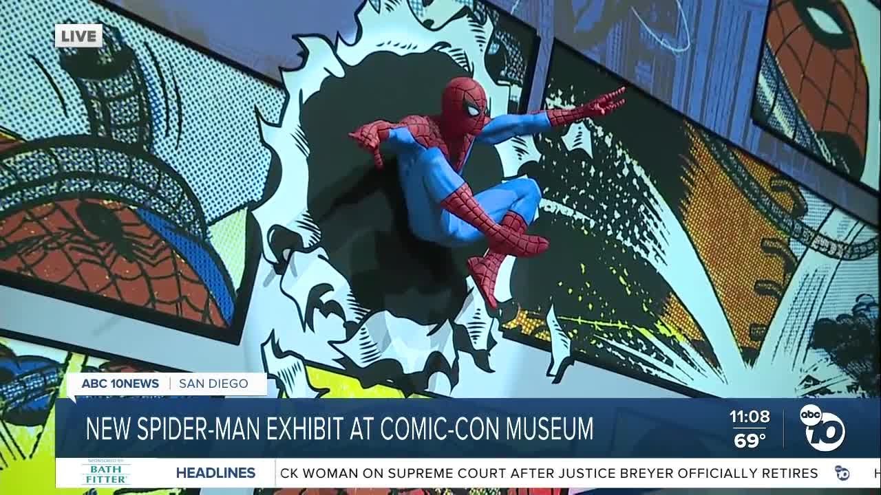 Spider-Man: Beyond Amazing' exhibit swings into Comic-Con Museum