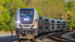 3 MARC Trains! | 4/16/24