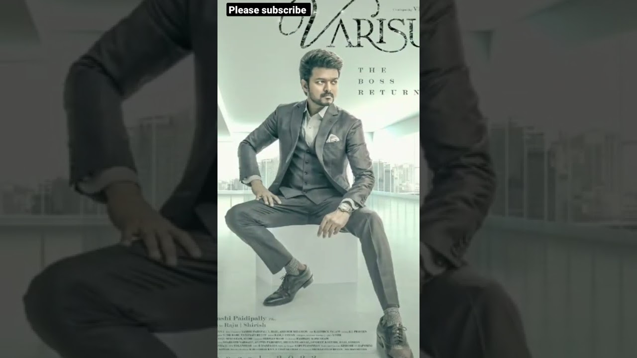 Varisu first look poster || 