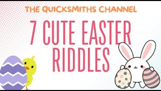 7 Fun Easter Riddles for Kids 🐣 | Easter Egg Hunt Clues, Brain Teasers & Family Easter Quiz!