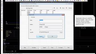 CADprofi Electrical: creating specifications