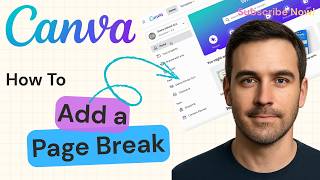 How to Add a Page Break in a Document in Canva | Canva Docs Tutorial 2026