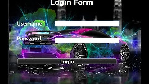 How to add JFrame Background Image within five minutes|Netbeans