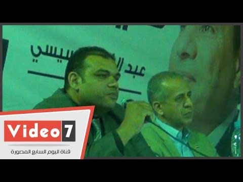 بالفيديو مؤتمر شعبى لدعم السيسى بقرية بشتيل بالجيزة 