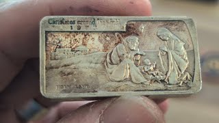 Christmas at Easter. 999 Fine Silver