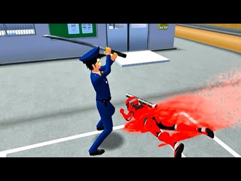 Police killed Robot thief 😠 😭 || #sakuraschoolsimulator #robot #sss #trending