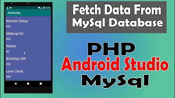Fetching Data Into Android Studio From MySql Database || Advance Android Tutorial || *Bangla*