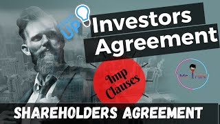 Startup Shareholders Agreement | Investors Agreement | Term Sheet | Startup Agreement Risks