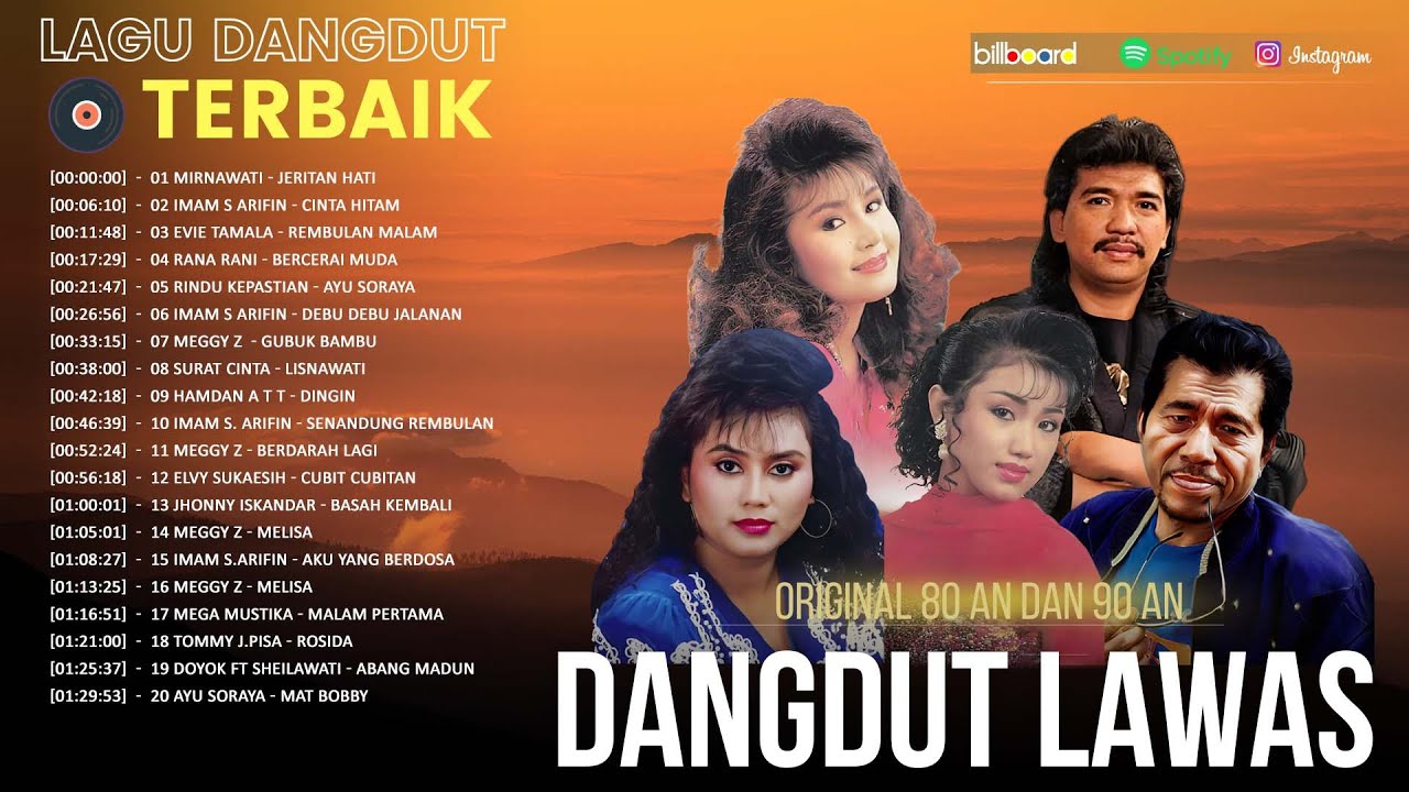 Kumpulan Lagu Dangdut Lawas Tembang Kenangan 🎸 Mirnawati, Imam S Arifin, Evie Tamala, Rana Rani...