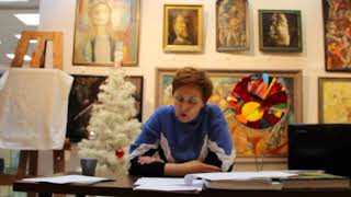 Юлия Крутеева читает стихи. 14.12.17 -  3