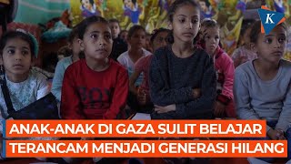 Trauma Anak-anak Gaza, Tak Mampu Belajar, Terancam Jadi Generasi yang Hilang