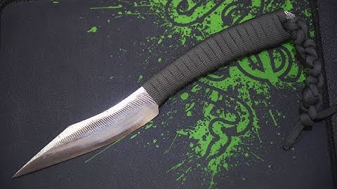 How to Turn an Old Iron File into a Super Sharp Jungle Knife! 🛠️🔥