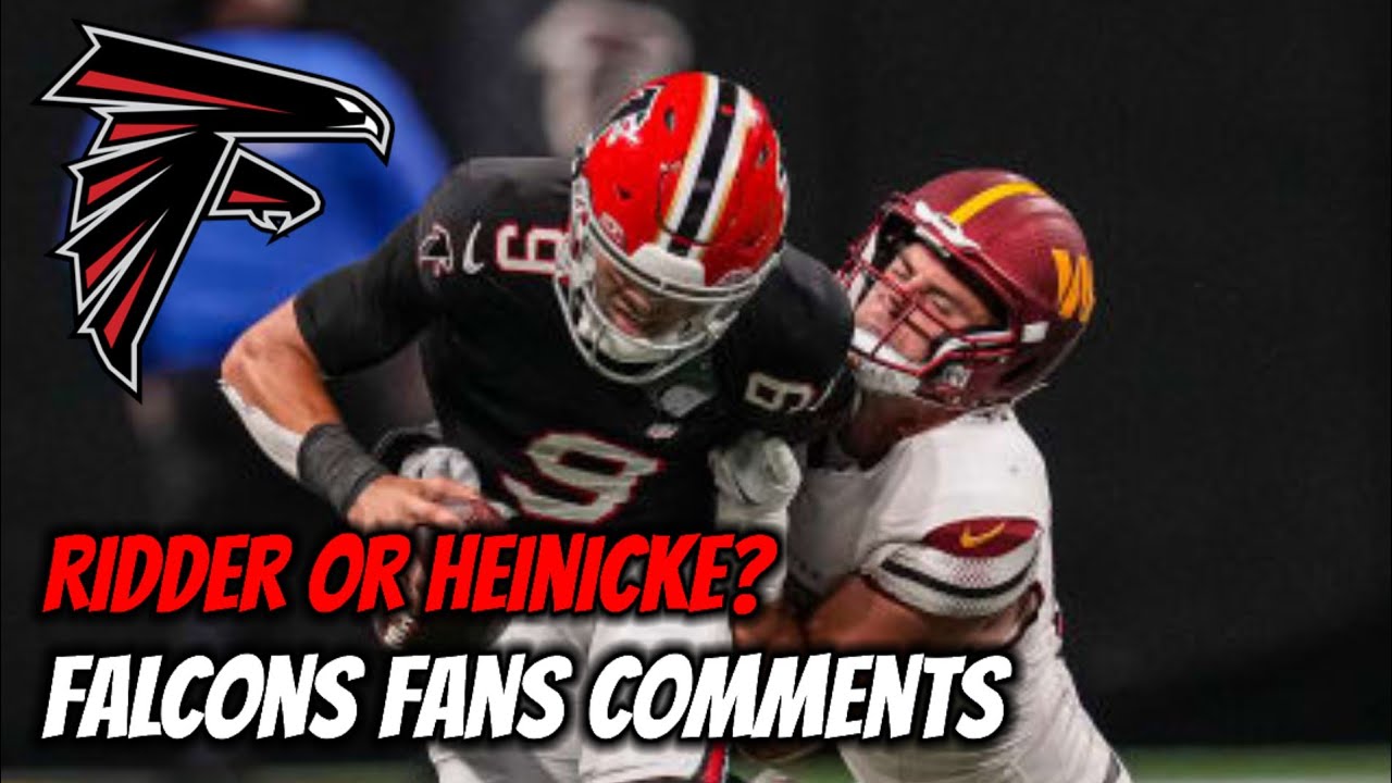 atlanta-falcons-fans-reaction-to-benching-desmond-ridder-for-taylor