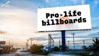Pro-Life Billboards Katg 3538 Clip