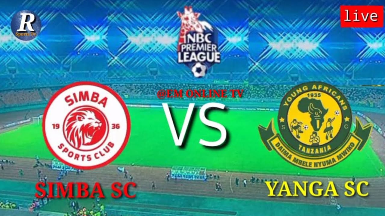 🔴LIVE: SIMBA SC (0) VS YANGA SC (0) UWANJA WA MKAPA DAR ES SALAAM KARIA ...