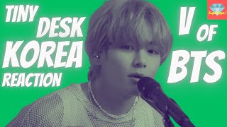 Producer/Musician Reacts to V of BTS: Tiny Desk Korea