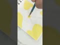🍁😍😯black and yellow abstract painting #boho #painting #viral #smallcanvas