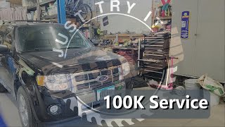 2011 escape 100K service
