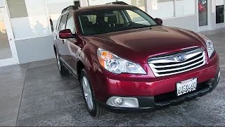 2012 Subaru Outback Sport Utility 2.5i Sacramento  Roseville  Elk Grove  Folsom  Woodland