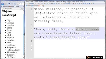 Universidade XTI - Curso Online JavaScript - Aula 24 - Objeto Boolean