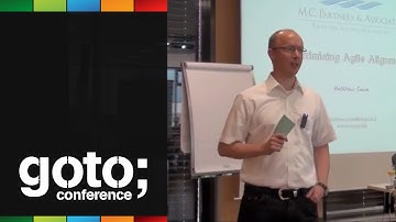 Maximising Agile Alignment • Matthew Caine • GOTO 2011