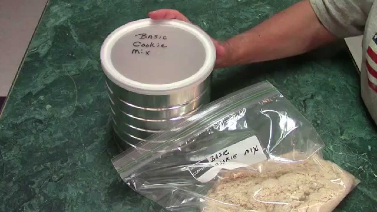 How to Make a Basic Cookie Mix