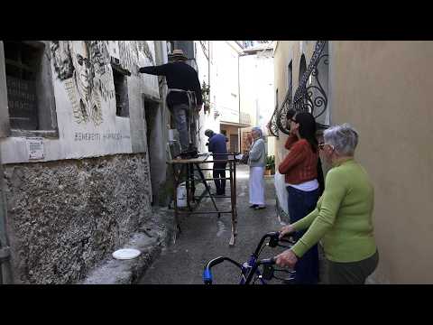 Video Casoli laboratorio a cielo aperto per i due giorni degli sgraffiti