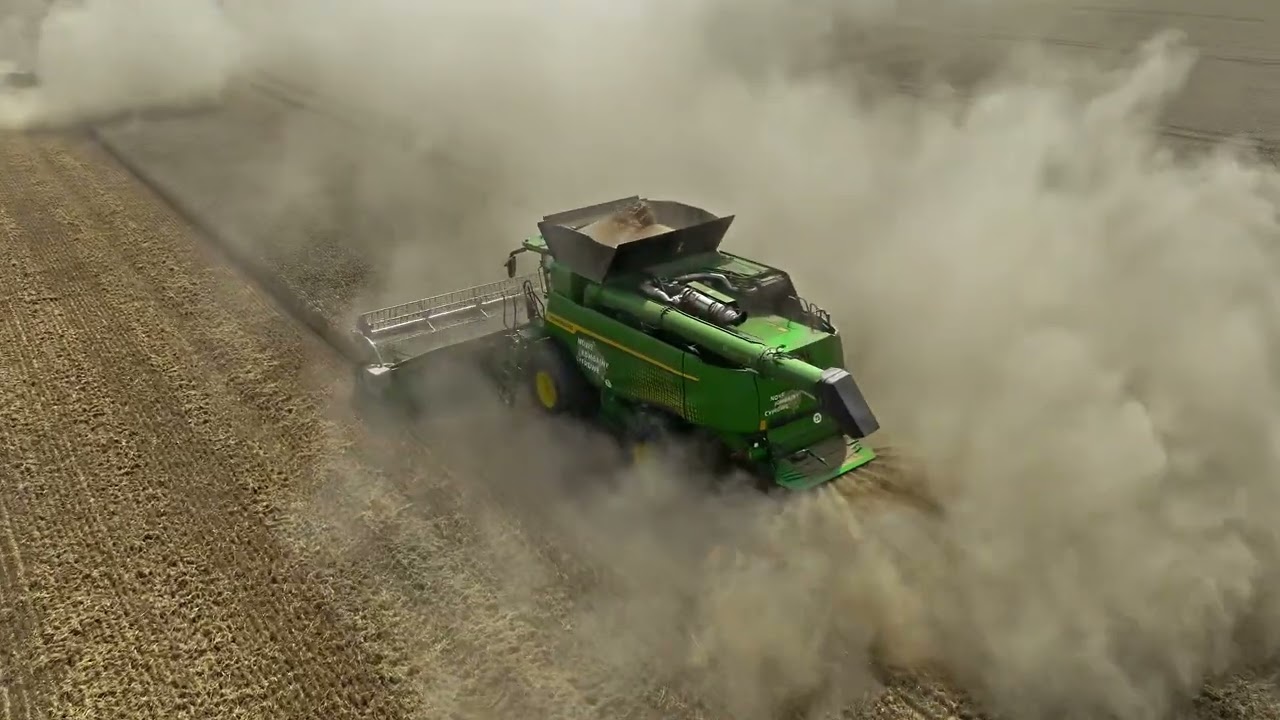 Kombajn T6 800 w Gospodarstwie Solidex