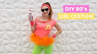 DIY 80's Girl Halloween Costume // NO SEWING!!! | Beacon Adhesives