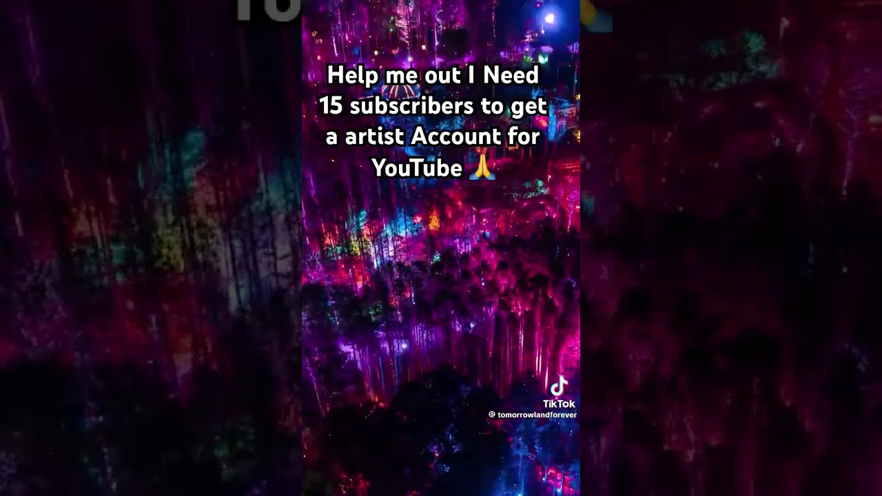 I’m so close to unlocking my official artist account on YouTube 