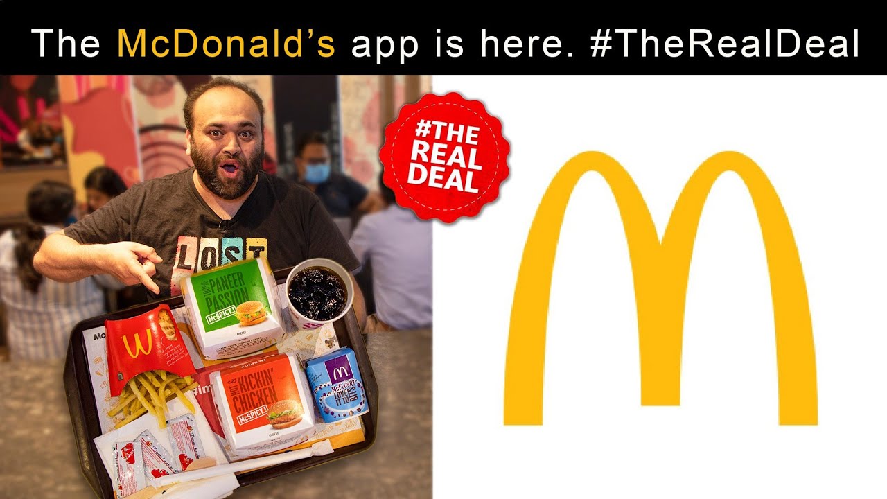 The McDonald's app is here #TheRealDeal - YouTube