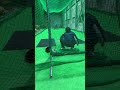 屋島ブルースカイ室内練習場キャッチャー練習