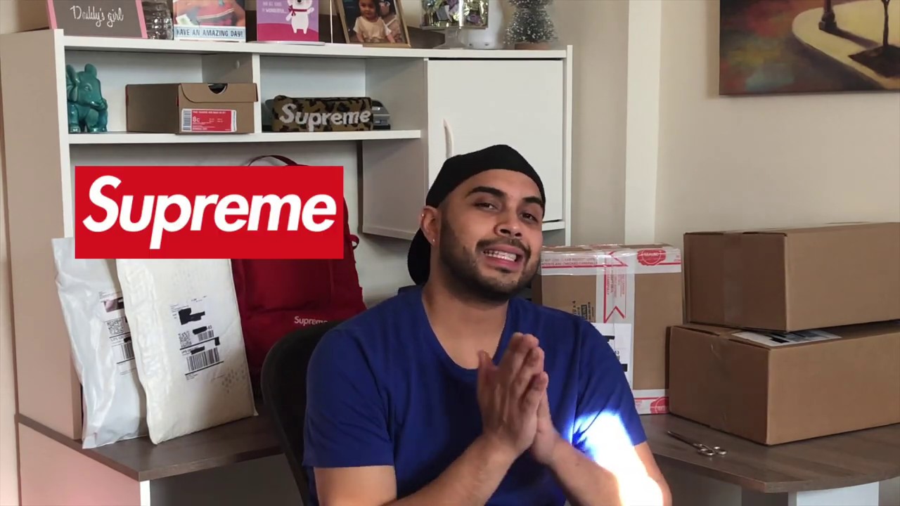 Supreme SS19 week 1 unboxing pt. 1!! 👀