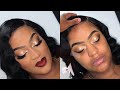 Graphic Liner W/ Rep Lip | Client Makeup Tutorial