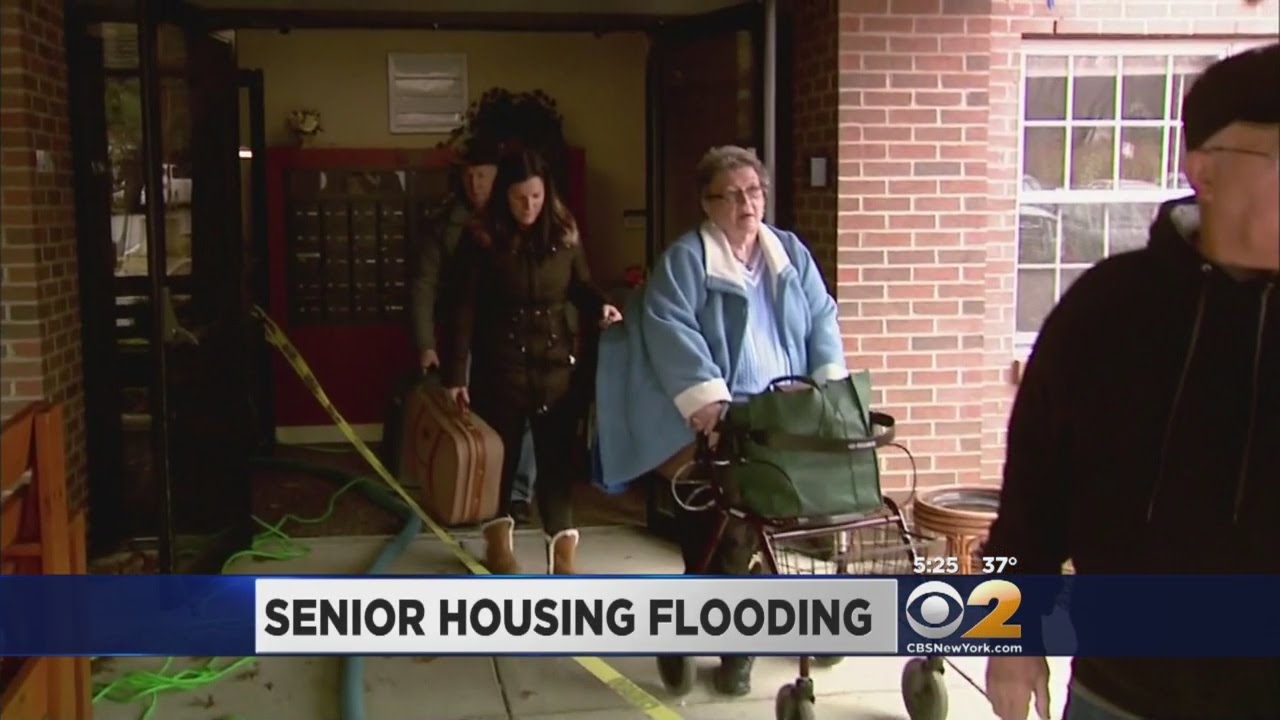 Burst Pipes At NJ Housing Center